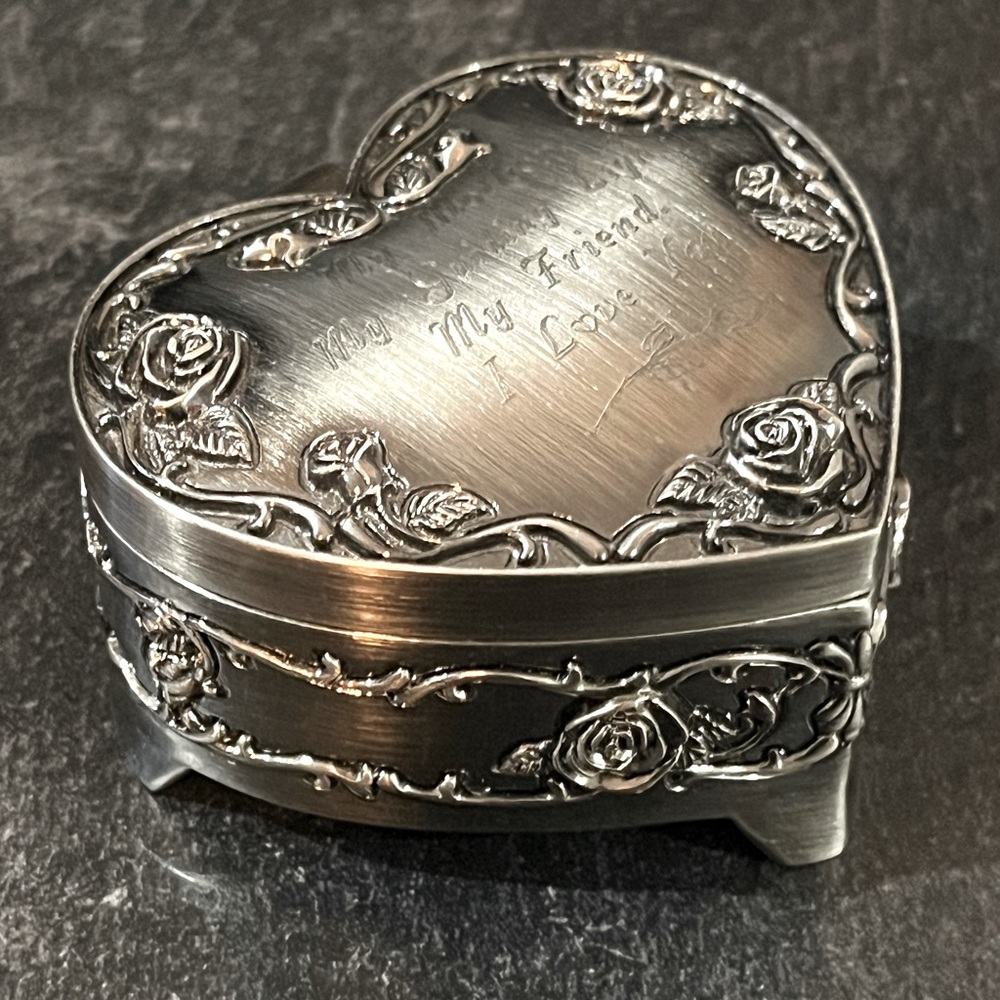 Engraved Jewellery box